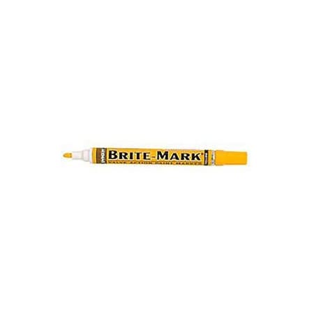 Cutler Sales Dykem 84004 - Brite-Mark Medium Yellow Marker (Pack of 12) 84004